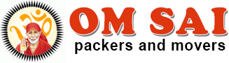 om sai packers and movers logo